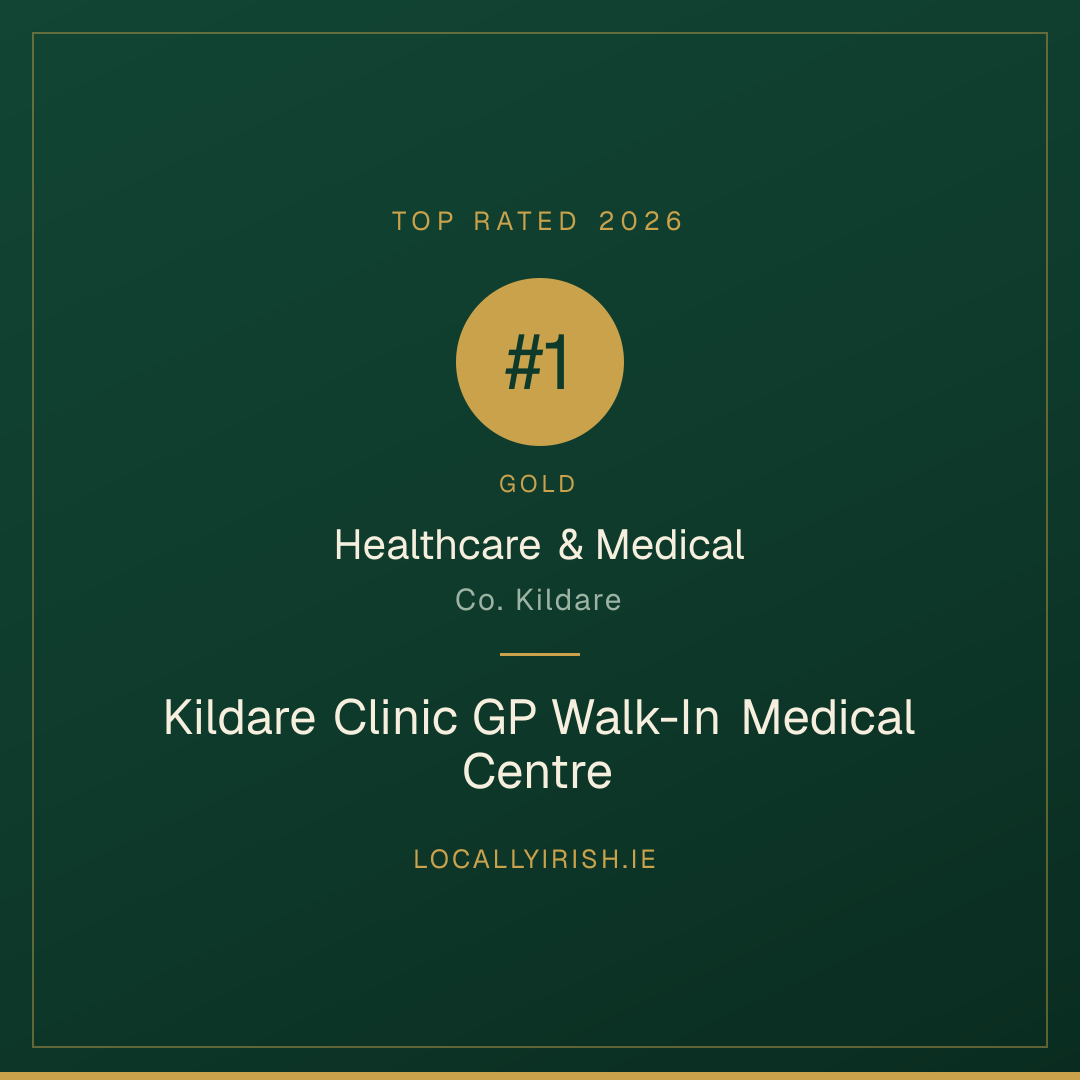 Kildare Clinic GP Walk-In Medical Centre - #1 Top Rated Healthcare & Medical in Co. Kildare 2026 on LocallyIrish.ie